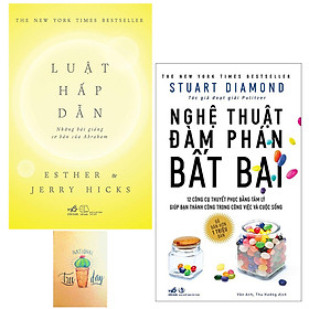 Combo Luật Hấp Dẫn và Nghệ Thuật Đàm Phán Bất Bại (Tặng Kèm Sổ Tay)