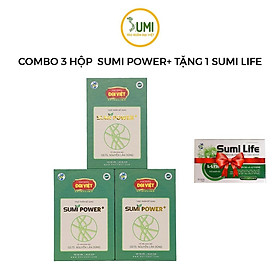 Combo 3 hộp Sumi Power+ tặng 1 Sumi Life