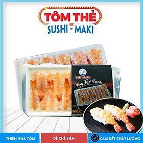 Tôm thẻ Sushi Maki Thiện Nhà Tôm giao nhanh siêu tốc HCM