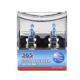 Bộ 2 bóng đèn ô tô 365-Auto H1 Night Breaker 12V