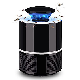 Mua Máy bắt muỗi và diệt côn trùng UV LED Mosquito Killer - Light Controll cao cấp (đen) tặng kèm 2 gương mini