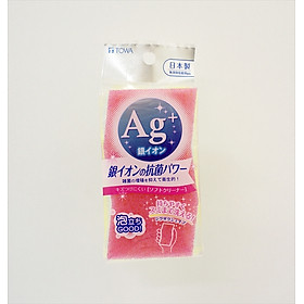 Mút rửa chén có lớp phủ bạc kháng khuẩn Ag+ Towa siêu mềm nội địa Nhật Bản
