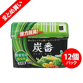 Hộp khử mùi tủ lạnh ngăn mát hương trà xanh Sumi Ban Kokubo 150g nội địa