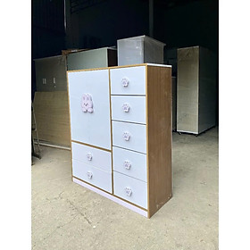 Mua Tủ quần áo nhựa đài loan cho bé cao 1m25 x ngang 1m05 x sâu 40cm tay nắm gấu