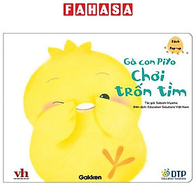 Sách - Sách Tranh Pop-Up - Gà Con Piyo Chơi Trốn Tìm