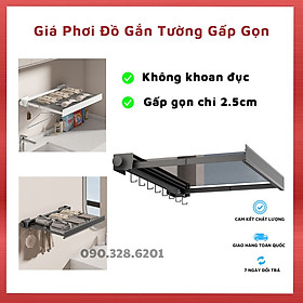 Mắc treo quần áo dán tường cao cấp