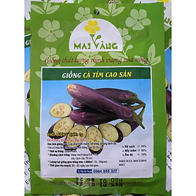 Mua Hạt giống Cà Tím cao sản 1gr