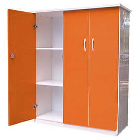 Tủ nhựa Trẻ Em / Người Lớn Ngọc Diệp 3 cánh cao 1m25 - TE3C125 ( 108cm x 45cm x 125cm ) - chất liệu nhựa Đài Loan 2 lớp cao cấp - KHÔNG CONG VÊNH - KHÔNG MỐI MỌT - KHÔNG ẨM MỐC AN TOÀN KHI SỬ DỤNG