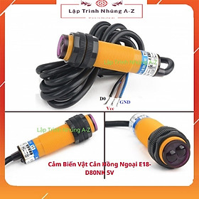 Mua  Lập Trình Nhúng A-Z  113  Cảm Biến Vật Cản Hồng Ngoại E18-D80NK 5V