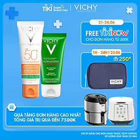 Bộ Kem Chống Nắng Chống Ô Nhiễm Và Bụi Mịn VICHY Capital Soleil Mattifying