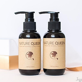Bộ dầu gội và dầu xả cao cấp Nature Queen 100ml/480ml - Sao Thái Dương