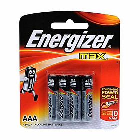 Pin AAA Energizer Max E92 BP4