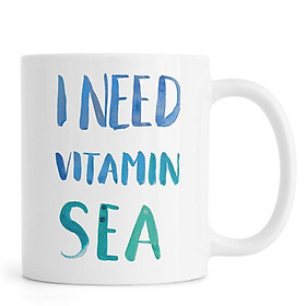 Ly Cốc Sứ Cao Cấp hình Vitamin Sea