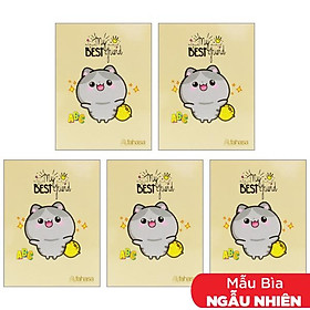 Combo 5 Tập Học Sinh My Best Friend - 4 Ô Ly 48 Trang 120gsm - Fahasa 5341 (Mẫu Bìa Giao Ngẫu Nhiên)