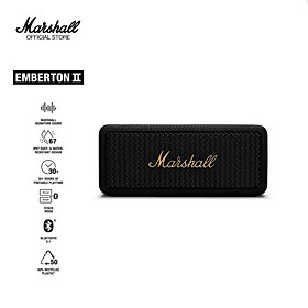 Loa Bluetooth Marshall Emberton II Portable - Hàng chính hãng