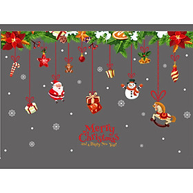Mua DECAL DÁN KÍNH DÂY TREO NOEL
