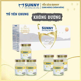 Yến sào không đường - Yến Sào Khánh Hòa chưng sẳn - 25% Yến thô - 70ml hũ