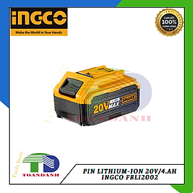 Pin Lithium-Ion 20V/4.Ah Ingco FBLI2002