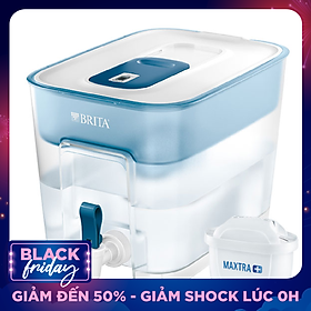 Bình Lọc Nước BRITA Flow Basic Blue - 8.2L (Kèm Maxtra Plus) - Hàng Chính Hãng