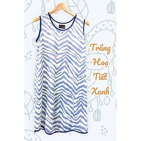 ĐẦM MẶC NHÀ - NGỦ - VẢI MỀM - COTTON -  MÁT - HỌA TIẾT ĐA DẠNG - FREE SIZE (45-70KG)
