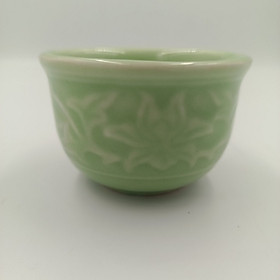 Mua ComBo 6 Chén Trà Không Quai Men Xanh Bát Tràng  Đẹp