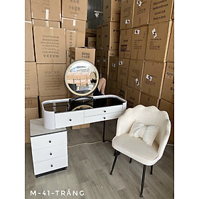 Mua Bàn trang điểm nhập khẩu kèm ghế  gương đèn led _ Mã M41