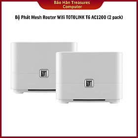 Bộ Phát Mesh Router Wifi TOTOLINK T6 AC1200 (2 pack) - Hàng Chính Hãng