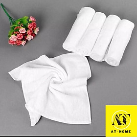 Mua Khăn lau mặt trắng cao cấp A dùng cho spa  khách sạn  nhà nghỉ  homestay