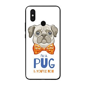 Ốp lưng dành cho điện thoại Xiaomi Mi in họa tiết Tôi là PUG và bạn thì không