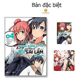 Chuyện tình thanh xuân bi hài của tôi quả nhiên là sai lầm @comic - tập 4 - Thái Hà Books - Hikari