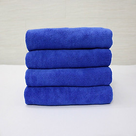 Mua Combo 5 Khăn Quấn Tóc  Khăn Mặt Microfiber Nam Phong - 35x75cm- Màu Xanh Dương