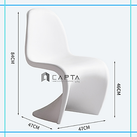 Mua Ghế trang điểm Ghế tiếp khách nhựa đúc Panton-s hiện đại nhập khẩu