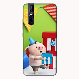 Ốp lưng điện thoại Vivo V15 hình Heo Con Tặng Quà - Hàng chính hãng
