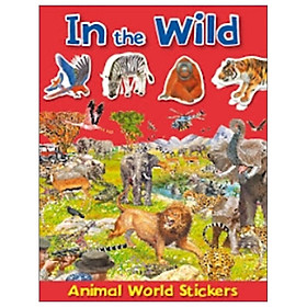 In The Wild Animal World Stickers - Coloring & Stickers In The Wild Animal World Stickers - Coloring & Stickers