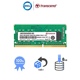 Mua Bộ nhớ RAM Transcend JETRAM 8GB JM DDR4 3200Mhz SO-DIMM - Hàng Chính Hãng