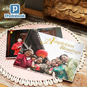 Photobook: Voucher quà tặng in album ảnh bìa mềm chiều ngang cỡ nhỏ 8" x 6" (20 x 15cm) theo yêu cầu