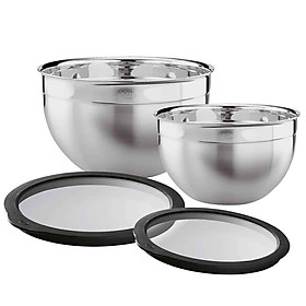 Mua Bộ 2 Bát Tô Có Nắp Kính Rösle 13390 20-24cm