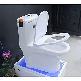 Mua Bồn cầu 1 khối men sứ Nano tuyết  nắp đóng êm Eurolife EL-BC2077 (Trắng)