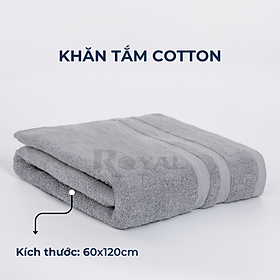 Mua Bộ 2 khăn tắm cotton cao cấp dành cho gia đình  siêu thấm hút  mềm mại  kháng khuẩn
