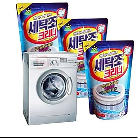 Bột tẩy lồng máy giặt- Bột tẩy vệ sinh lồng máy giặt 450g công nghệ Hàn Quốc