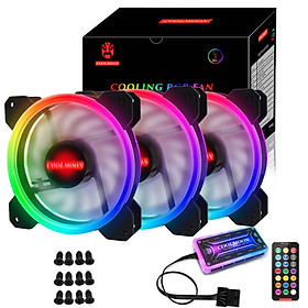 Mua Bộ 3 Quạt + Khiển Coolmoon RGB V2 - Hàng nhập khẩu