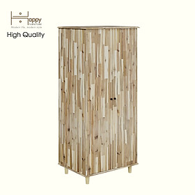 Mua HAPPY FURNITURE   Gỗ tự nhiên   Tủ quần áo 2 cửa mở - FARAH   TCM_194   80x59x176cm