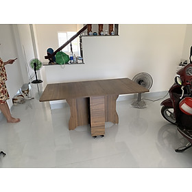 Mua BÀN ĂN THÔNG MINH XẾP GỌN - Có bánh xe