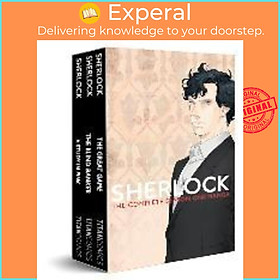 Sách - Sherlock Series 1 Boxed Set by Steven Moffat (UK edition, paperback)