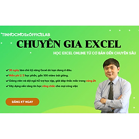Khóa học Excel chuyên sâu - Excel AZ