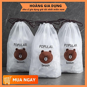 Mua Set 100 Màng Bọc Thực Phẩm Có Túi Đựng Hình Gấu H305