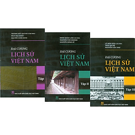 Đại Cương Lịch Sử Việt Nam 3 tập (combo)