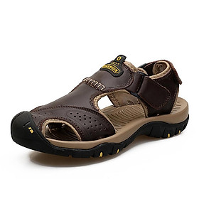 Da nam nước dép bãi biển Summer Summer Outdoor Casual Toe Sports Sandal Color: Blue Shoe Size: 6.5