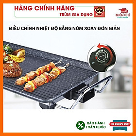 Bếp nướng điện SUNHOUSE SHD4607, Bếp nướng Sunhouse SHD4607 tốc độ nướng nhanh