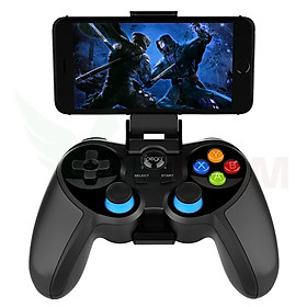 Mua Tay Cầm Chơi Game IPEGA PG-9157 Bluetooth 5.0 Bộ Điều Khiển Gamepad Không Dây Có Joystick Kèm Giá Đỡ Điện Thoại Dành Cho Android IOS PC TiVi Box - Hàng Chính Hãng